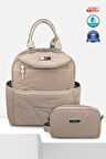 Stylo Powder Anne Bebek Bakım ve Kadın Çantası Bej