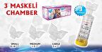 RABIR CHAMBER 3 MASKELİ AİLE BOYU  inhalasyon cihazı (HER YAŞA UYGUN )