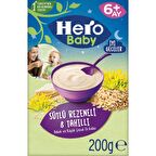 Hero Baby Sütlü 8 Tahıllı Rezeneli Kaşık Mama 200g