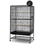 Dayang A33 Ayaklı Kafes Siyah 79X52X130,5 Cm