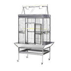 Dayang Papağan Kafesi Ayaklı Beyaz 172*80*102,5cm