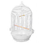 Dayang Yuvarlak Kafes Renkli 40x70 Cm Beyaz