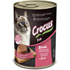 Crocus Yetişkin Kedi Kuzu Etli Pate Yaş Mama 400g