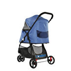 Tommy Evcil Hayvan Arabası Lacivert 74.5*52.2*98cm Max 15kg