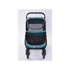Tommy Evcil Hayvan Arabası Turkuaz 112*65*100cm Max 40kg