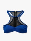 Halter Yaka Fermuarlı Bikini Üstü