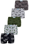 BYO 2491 5 Lİ BOXER RENKLİ