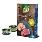 N&D Meat Duo Menu Tavuklu ve Kuzu Etli Yetişkin Kedi Konservesi 70 Gr 6 Al 5 Öde