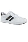 Jump 28147 Kadın Sneaker Spor Ayakkabı Beyaz / Siyah