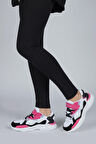 Jump 29189 Çocuk Unisex Sneaker Spor Ayakkabı Beyaz - Siyah - Fuşya