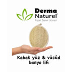 Derma Banyo Kabak Yüz Lifi