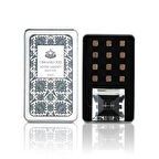 Osmanlı Oud Dahi Silver Garden Bakhoor – 12'li Oryantal Odunsu Tütsü Seti –  4086