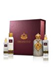Osmanlı Oud 9850 Mihrimah The Sun and Moon 4'lü EDP Parfüm Seti 8681124698506 (Parfüm + Saç Spreyi + Vücut Spreyi  + Deodorant)