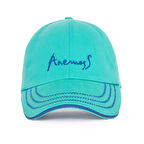 Anemoss Turkuaz Yelken Nakışlı Yazlık Şapka – Pamuklu, Hafif ve Nefes Alabilir Kumaş