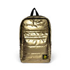 Biggdesign Moods Up Curious Kapitone Su Geçirmez Kumaşlı Okul ve Laptop Sırt Çantası Sarı