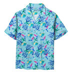 Anemoss Akvaryum %100 Viskon Erkek Gömlek