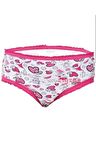 Kız Çocuk 6'lı Desenli Külot