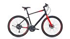 Carraro Sportive 328 28 Jant 48 Cm HD Fren 27 Vites Şehir Bisikleti - Mat Siyah - Kırmızı