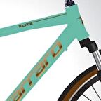 Carraro Elite 804 V Fren 24 Vites 28 Jant Şehir Bisikleti Turkuaz Kahve 48 Kadro