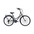 Carraro Modena 28 Jant 7 Vites 46 Cm V-Fren Şehir Bisikleti - Siyah - Beyaz