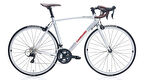Carraro Freccia Sora 18 Vites Kumpas Fren 28 Jant Yol Yarış Bisikleti Gümüş Beyaz Kırmızı 58 Kadro