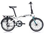 Carraro Güzel İzmir 20 Jant 8 Vites Katlanır Bisiklet İnci Beyaz