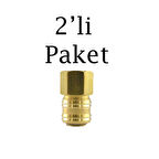 Brio Hava Hortum Dişi Gövde Kamalı 1/2