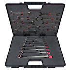 Brio Anahtar İki Ağız Yıldız Set 18 Parça Çantada