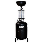 Brio Havalı Karterden Yağ Boşaltma Cihazı Fanuslu Seviye Gösterge Camlı Hunili 80+9 Lt