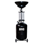 Brio Havalı Karterden Yağ Boşaltma Cihazı Fanuslu Seviye Gösterge Camlı Geniş Hunili 80+9 Lt
