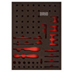 Brio Lokma Set 1/4-109 Parça B Line Sünger Yatak Boş