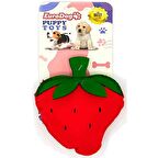 EuroDog Puppy Pet Toys Çilek Şeklinde Köpek Oyuncağı