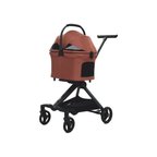 EuroDog Katlanabilir Köpek Arabası Turuncu 66x52x110cm