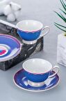 Acar GRN-05033 Tessa Mor 2 Kişilik Kahve Fincan Takımı