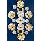 Acar Daisy Xtl-012351 27 Parça 6 Kişilik Kahvaltı Takımı 