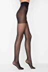 PENTİ SİYAH SİLUET KORSELİ KÜLOTLU ÇORAP L