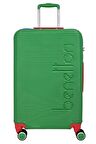 United Colors Of Benetton Lüx Abs Büyük Boy Valiz Yeşil BNT500