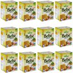 Hünnap Keçi Sütlü Bebe Bisküvisi 400 gr 12 ADET