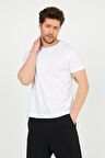 Slazenger SANDER KTN Erkek  Beyaz Tişört
