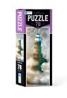Blue Focus Şehir / Yapı 78 Parça Çocuk Puzzle
