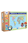 Blue Focus Haritalar 100 Parça Çocuk Puzzle