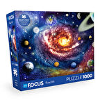 Blue Focus Space 14+ Yaş Küçük Boy Puzzle 1000 Parça