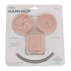 OiOi Ham + Hüp Pinky Pink / Powder Grey