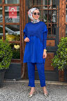 İNVEE Tunik 6883 Saks Mavi
