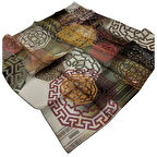 Armine E19YA8245D0106 Dj Saf İpek Eşarp 8245D (T) (Nostalji Twill)