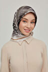 Armine Nostalji Serisi İpek Twill Eşarp 8612D-04