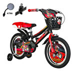 Rival Ranger 16 Jant Çocuk Bisikleti Kırmızı Zil Ayna Hediyeli