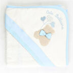 Sebi Fiyonlu Ayı Bebek Banyo Havlusu 9882