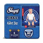 Sleepy Jeans 6 Numara X Large 80'li Külot Bez