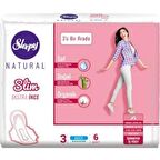 Sleepy Natural Slim Gece Hijyenik Ped 6 Adet